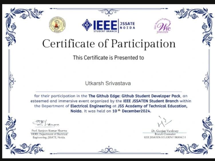 IEEE GitHub Event Participation